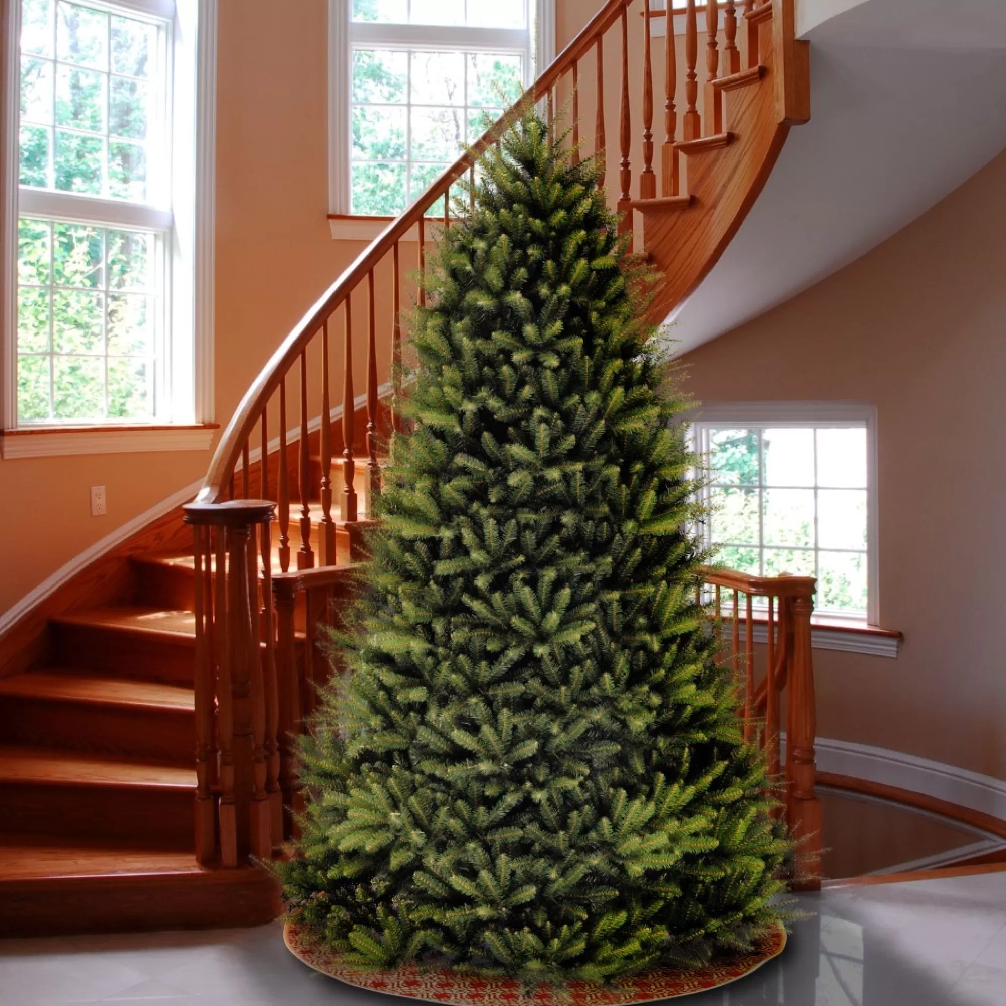 Discount 10' Dunhill Fir Artificial Christmas Tree – Unlit Unlit