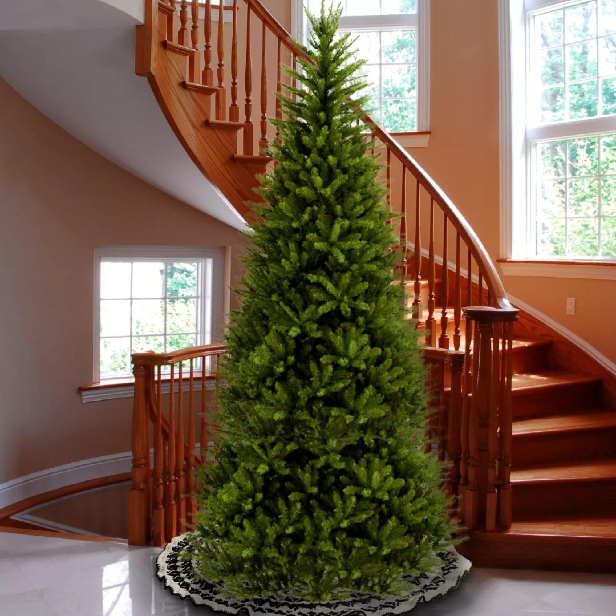 Fashion 10' Dunhill Fir Medium Artificial Christmas Tree - Unlit Unlit