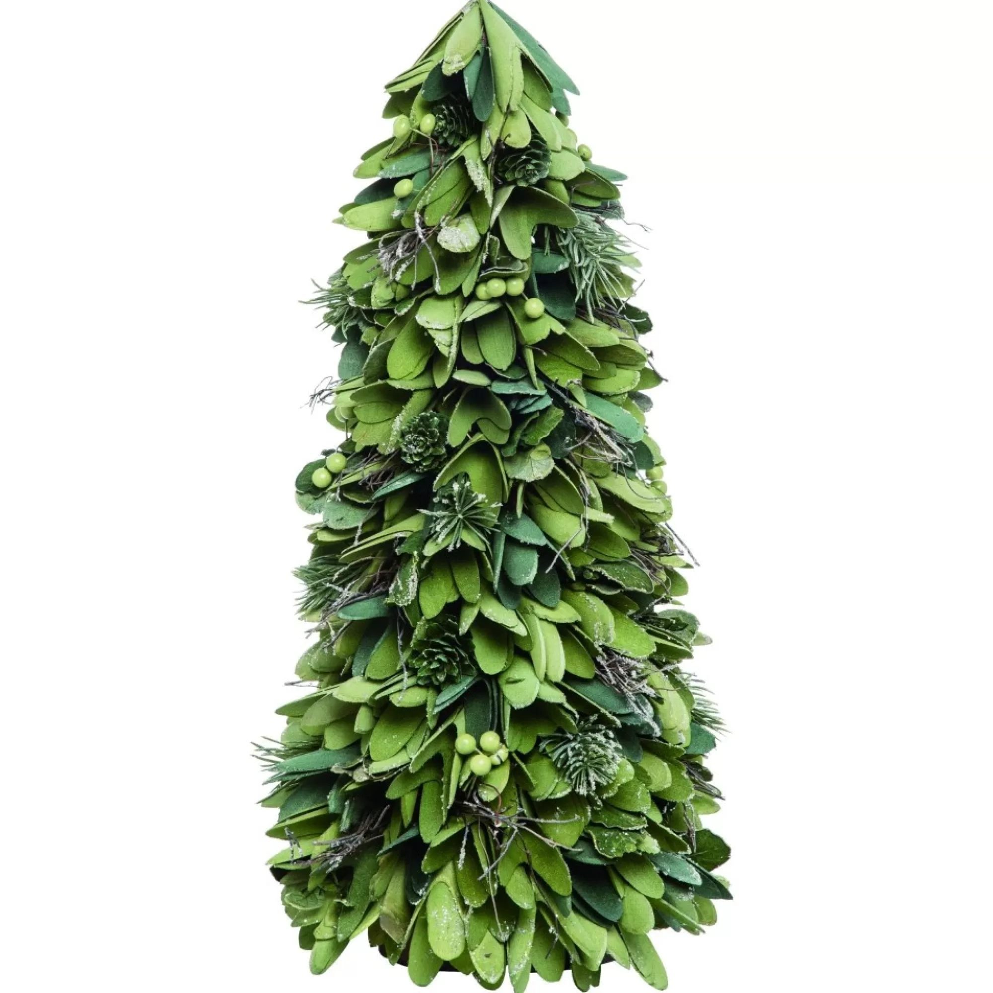 Store 1.5' Pinecone Green Artificial Christmas Curl Tree Unlit