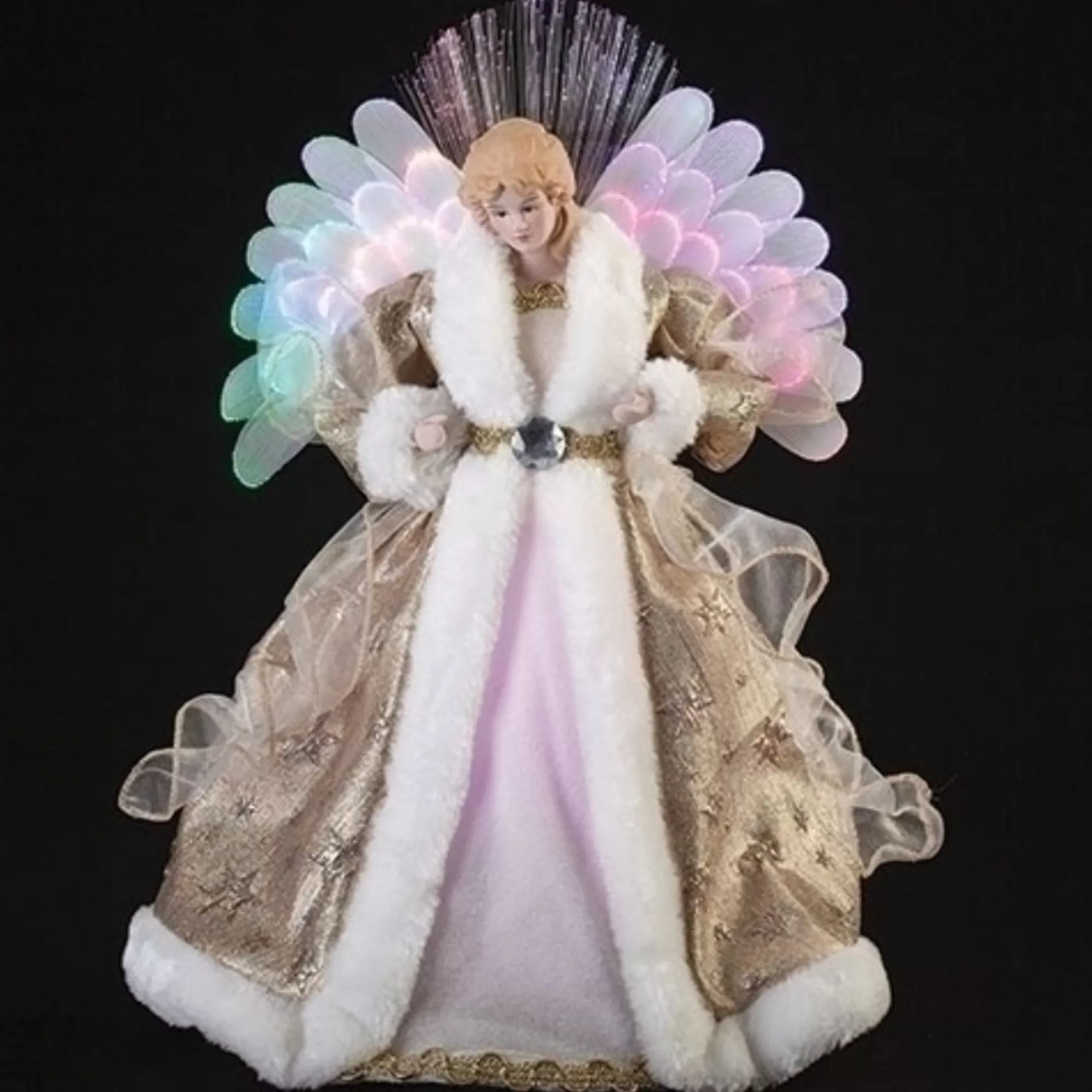 Shop 16" Led Lighted Angel Christmas Tree Topper Figurine Angels