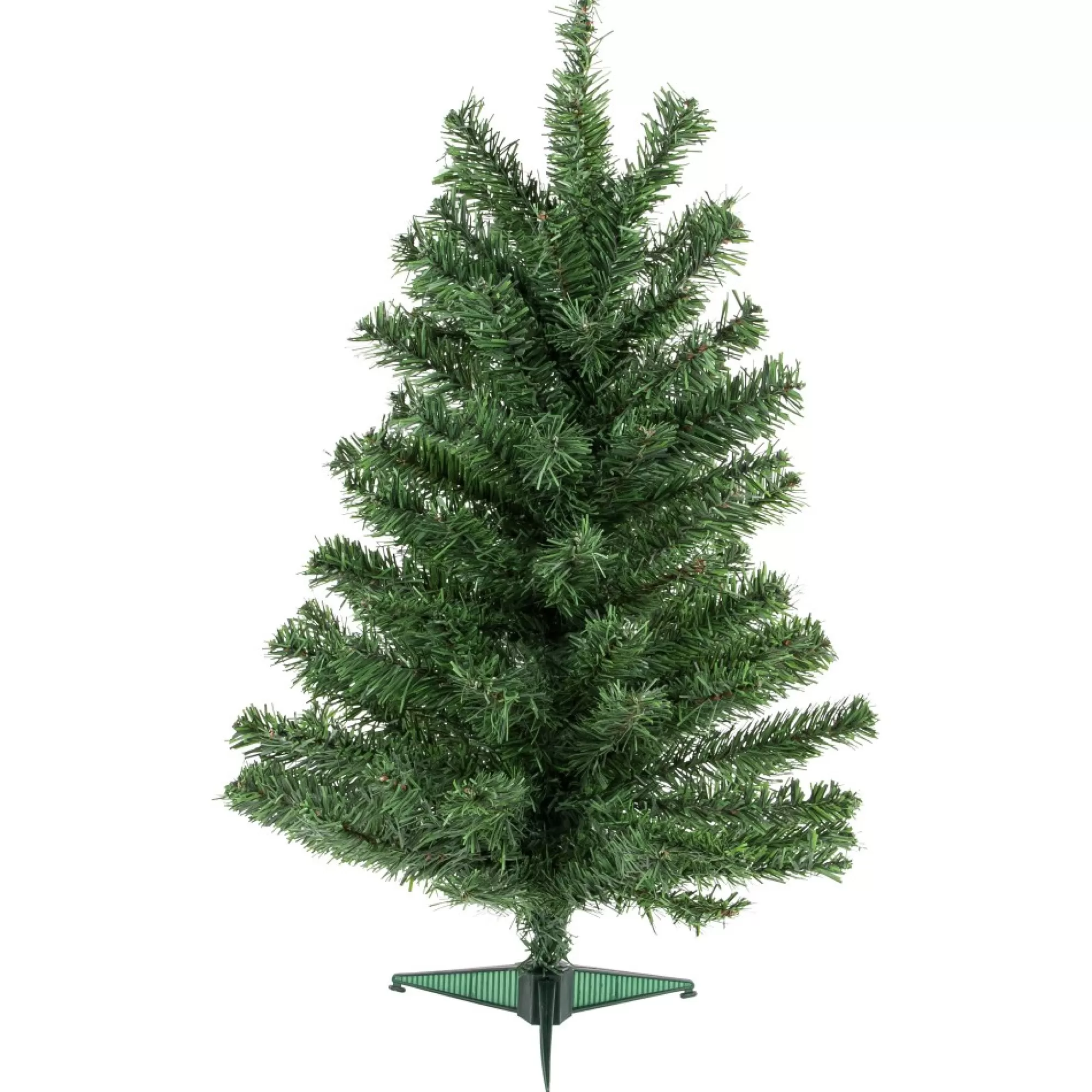 New 24" Traditional Mini Pine Artificial Christmas Tree, Unlit Unlit