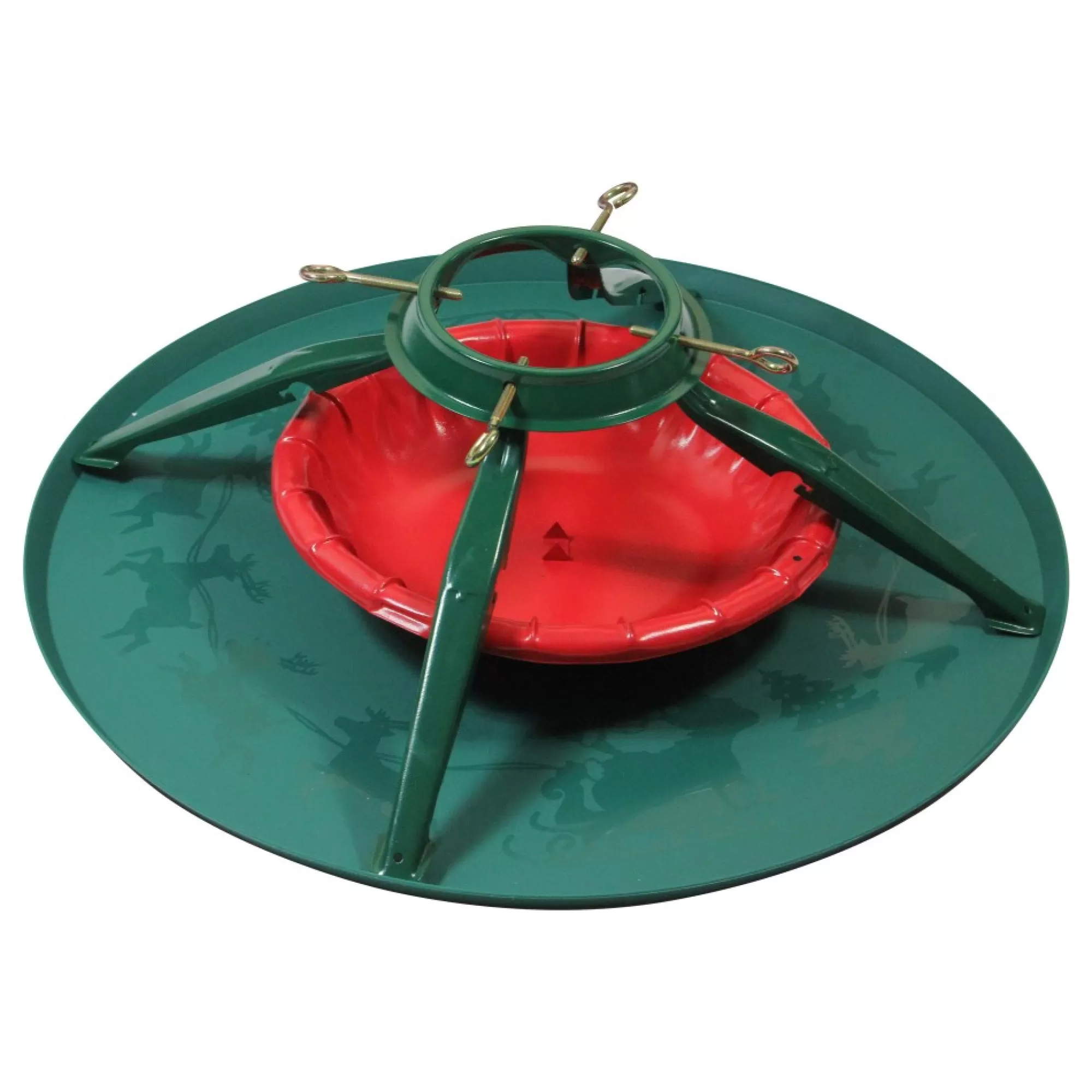 New 28" Handi Thing Resin Christmas Tree Stand Tray Artificial Tree Stands