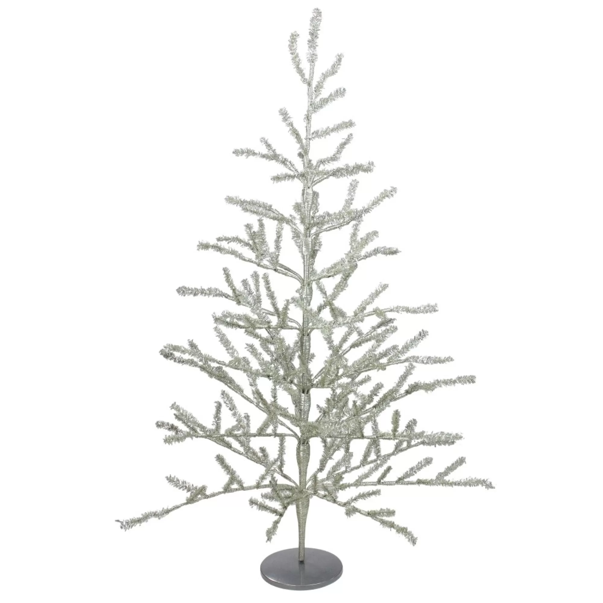 Online 3' Fullchampagne Tinsel Artificial Christmas Twig Tree - Unlit Unlit