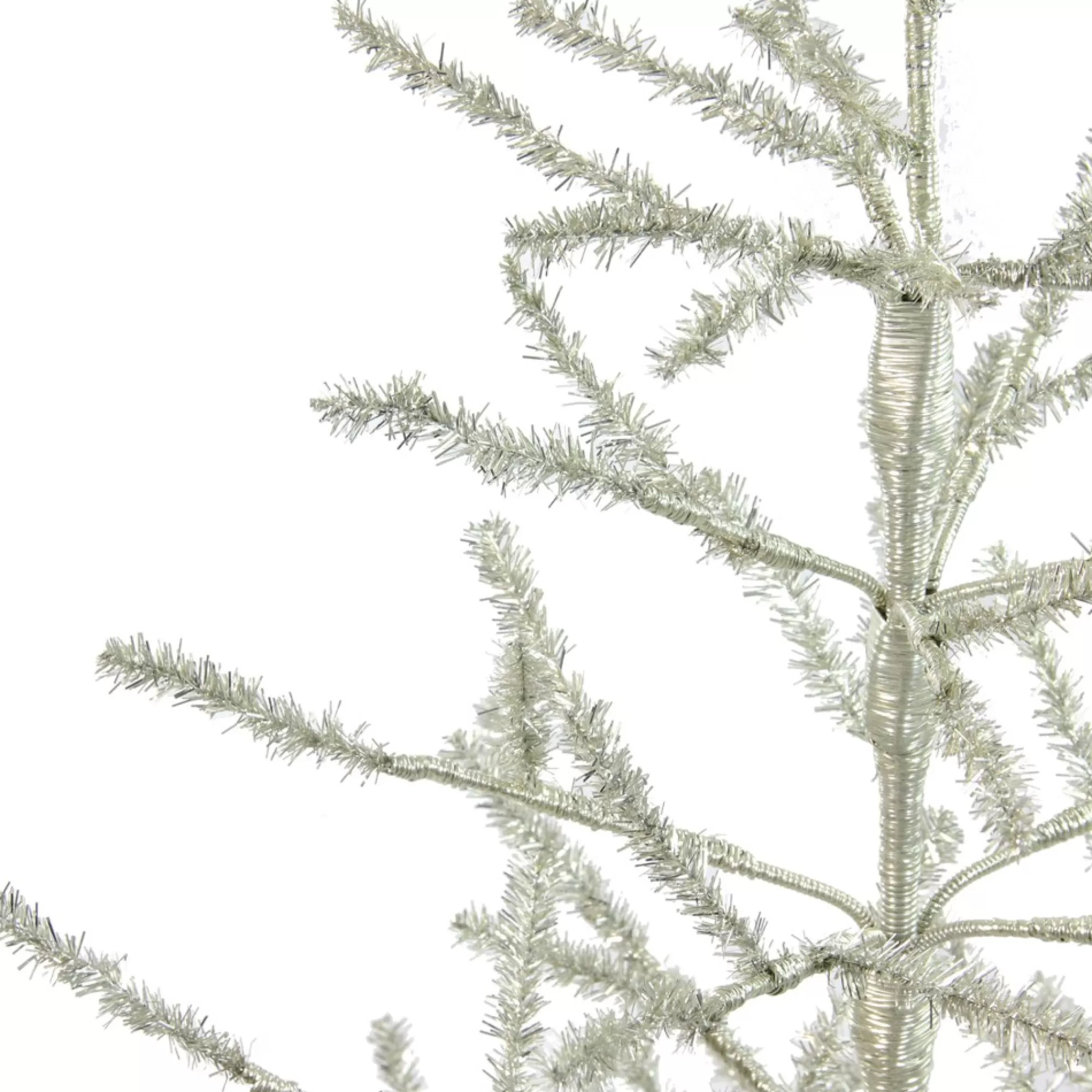 Online 3' Fullchampagne Tinsel Artificial Christmas Twig Tree - Unlit Unlit