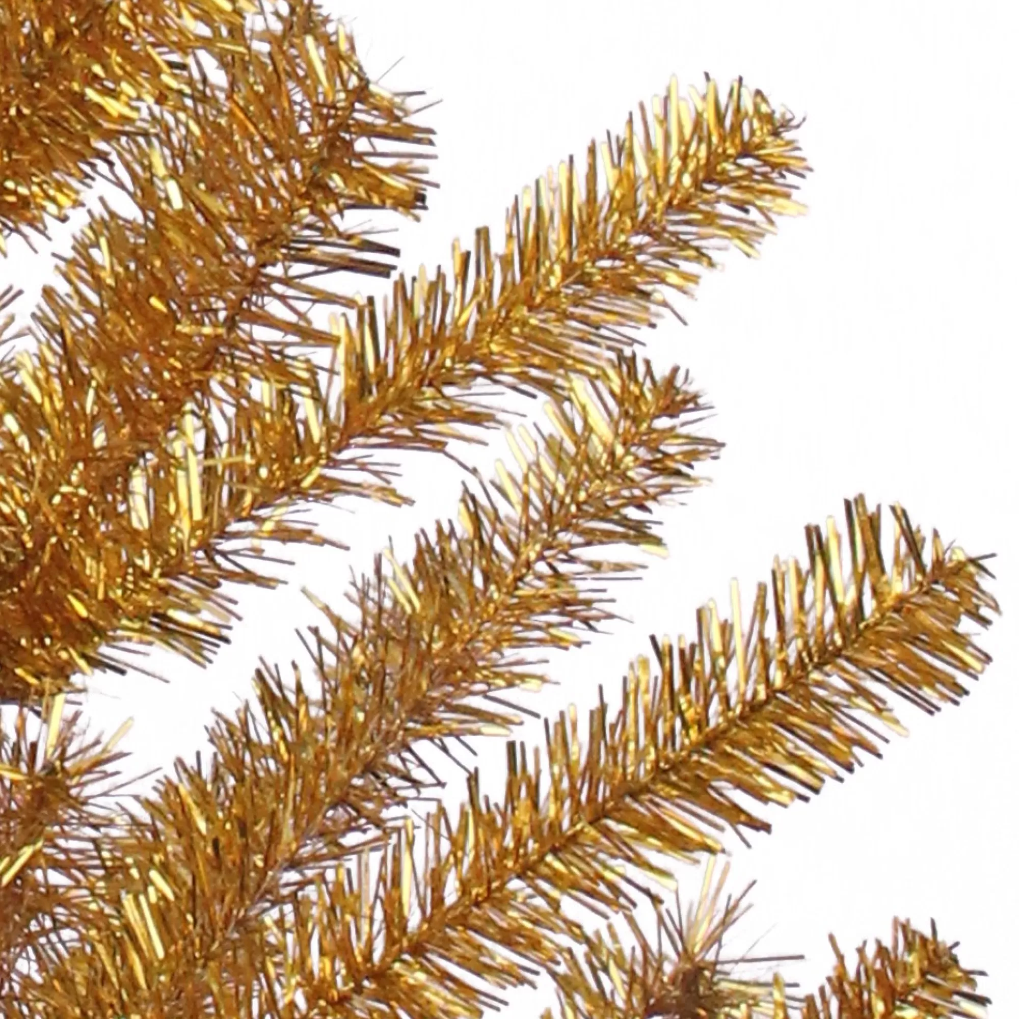 Flash Sale 3' Medium Gold Tinsel Twig Artificial Christmas Tree, Unlit Unlit