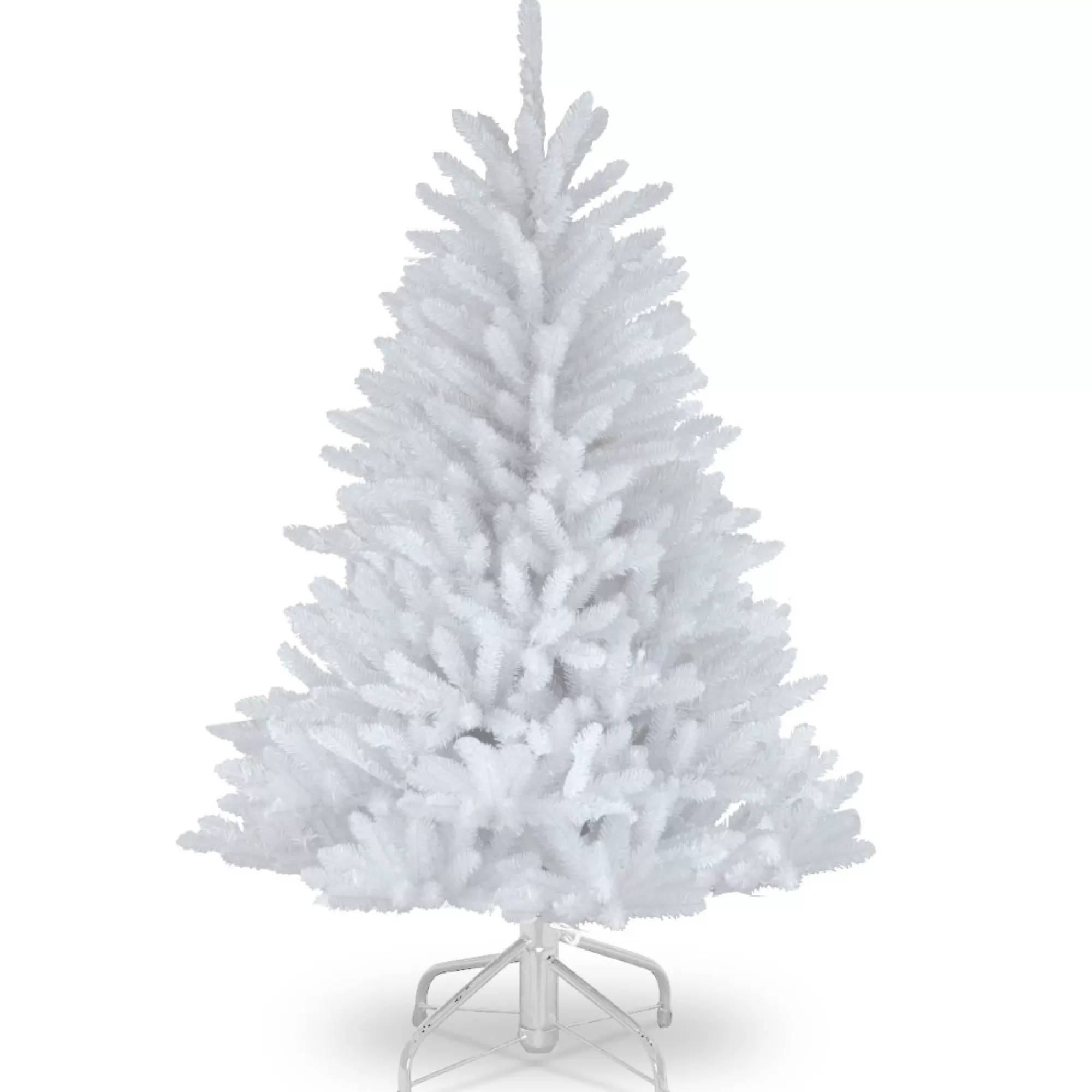 Best 4.5' Dunhill White Fir Artificial Christmas Tree –Unlit Unlit