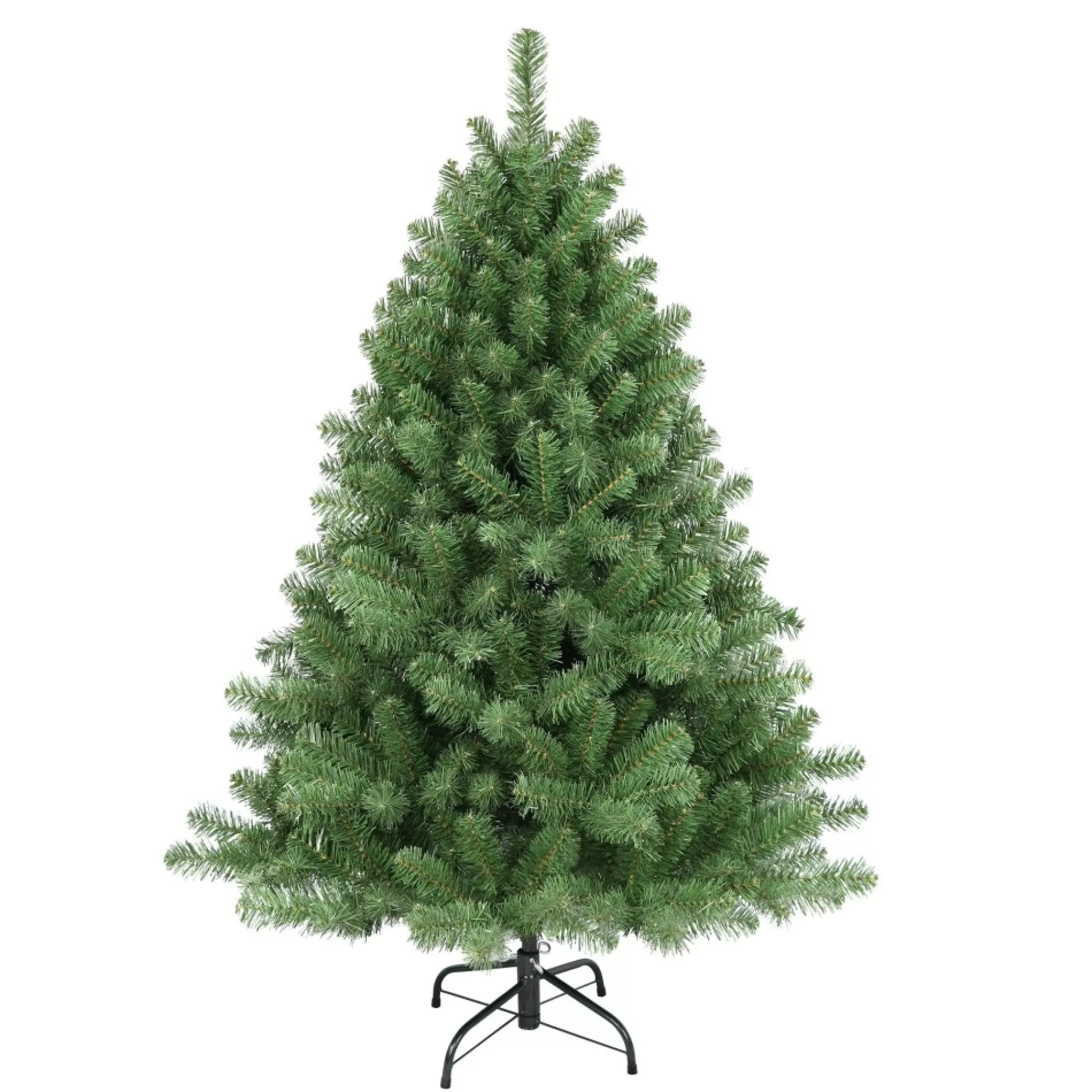 Cheap 4.5' Vermont Spruce Artificial Christmas Tree With Stand, Unlit Unlit