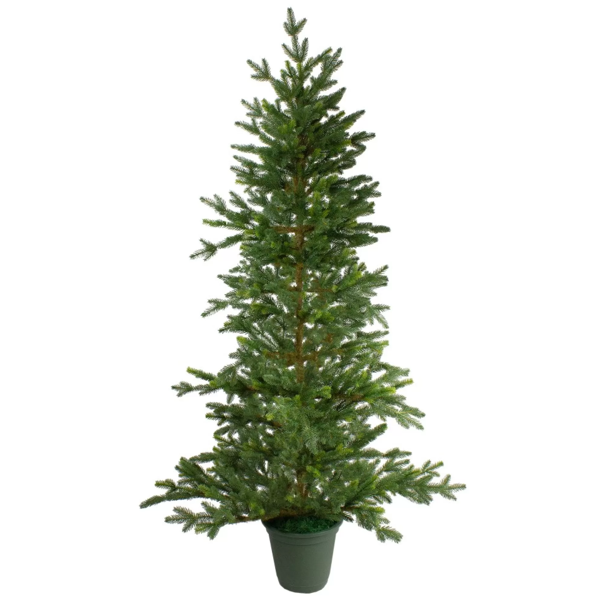 Shop 4' Potted Noble Pine Artificial Christmas Tree - Unlit Unlit