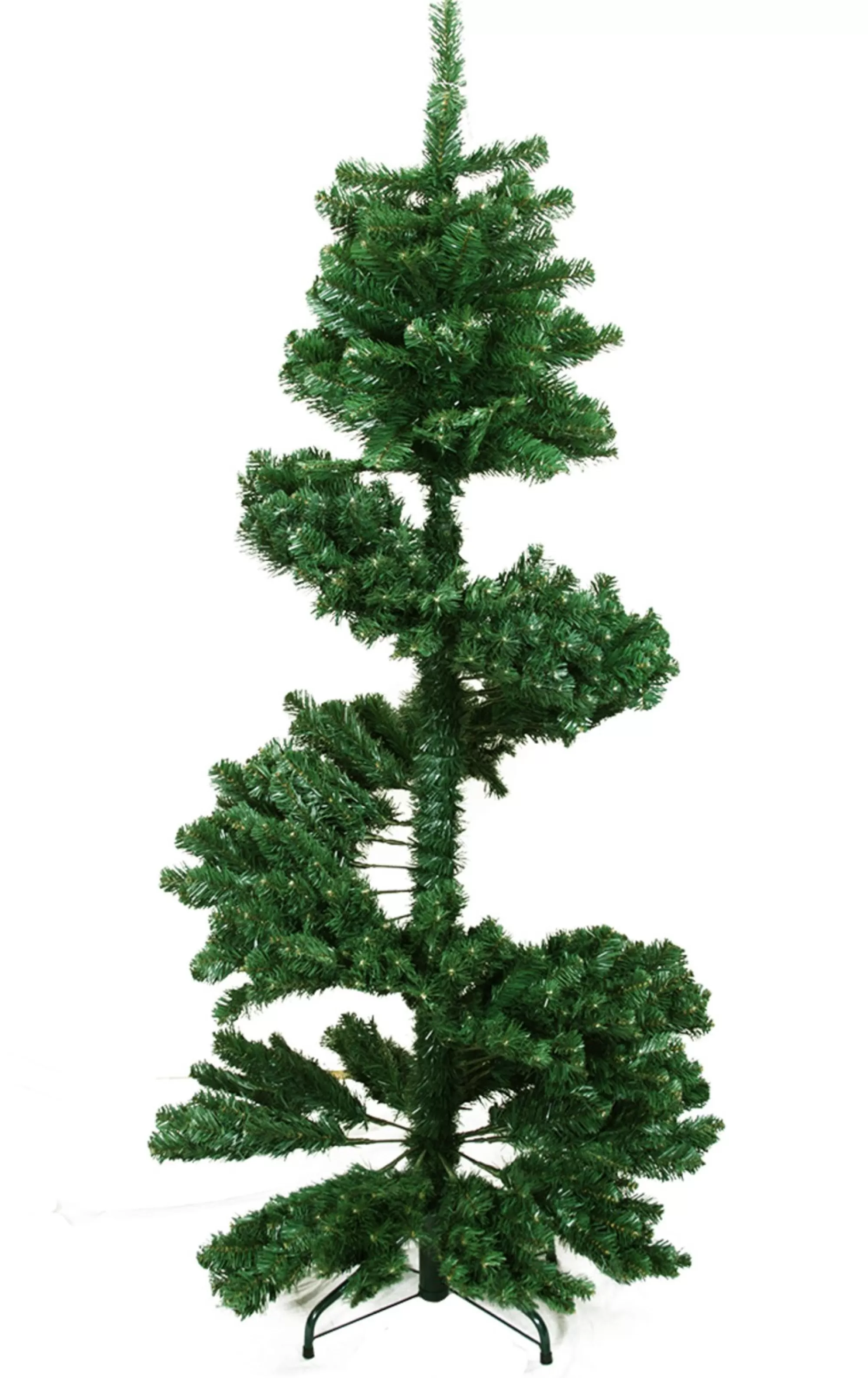 Sale 5.5' Green Slim Spiral Pine Artificial Christmas Tree - Unlit Unlit