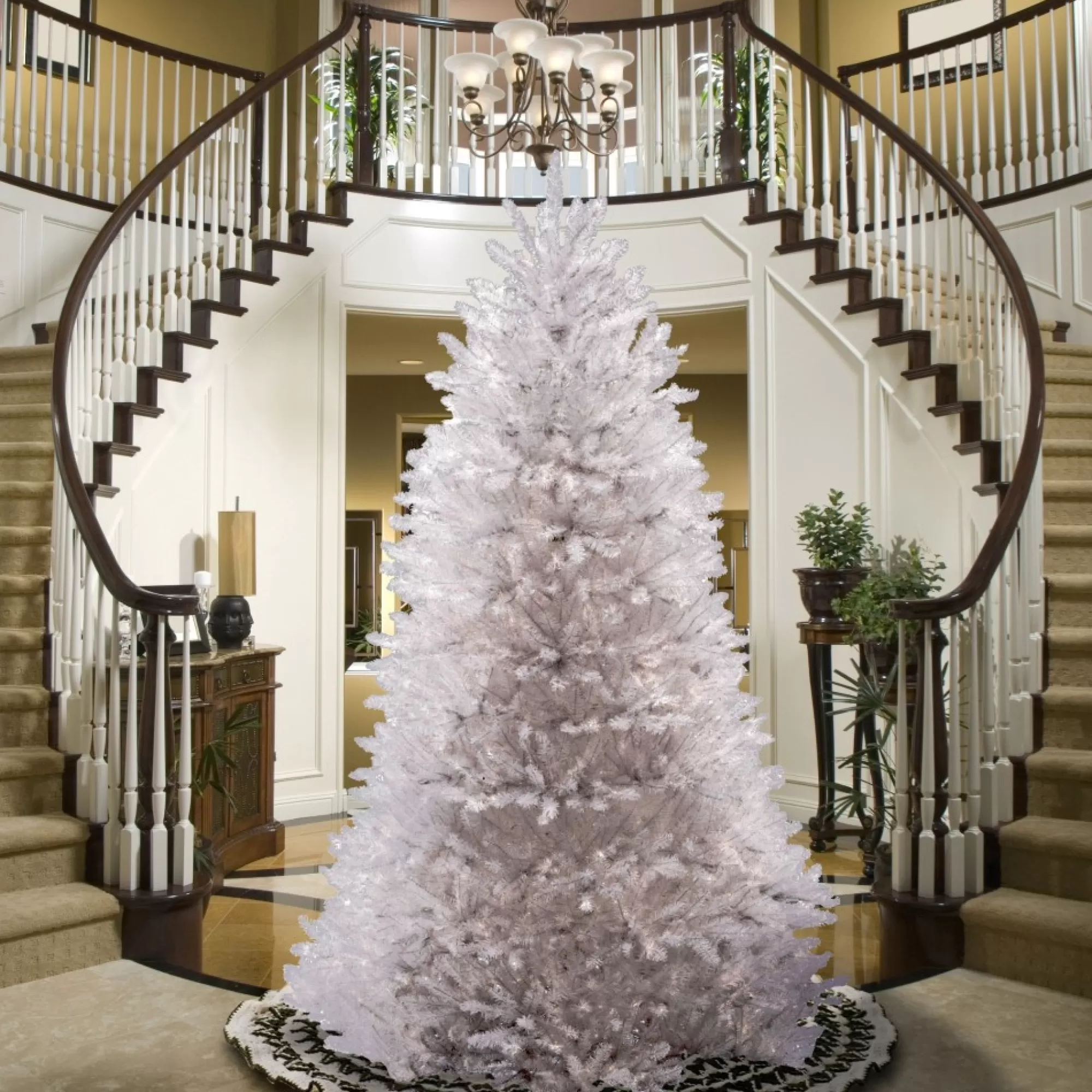 Fashion 6.5' Dunhill White Fir Artificial Christmas Tree – Unlit Unlit