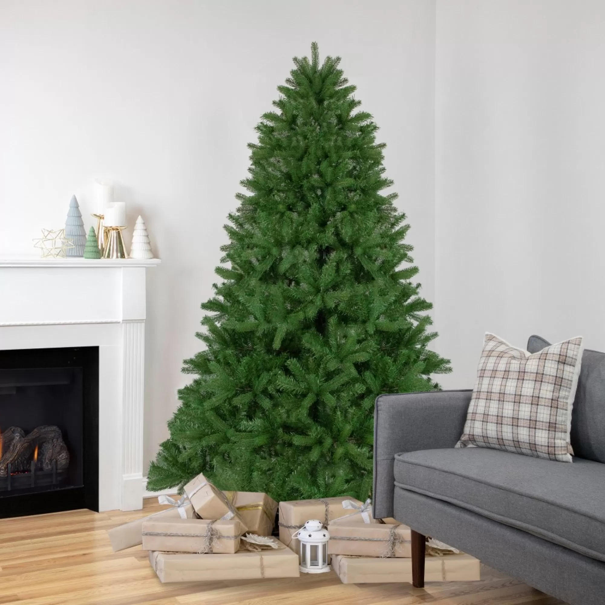 Hot 6.5' Full Sierra Noble Fir Artificial Christmas Tree - Unlit Unlit