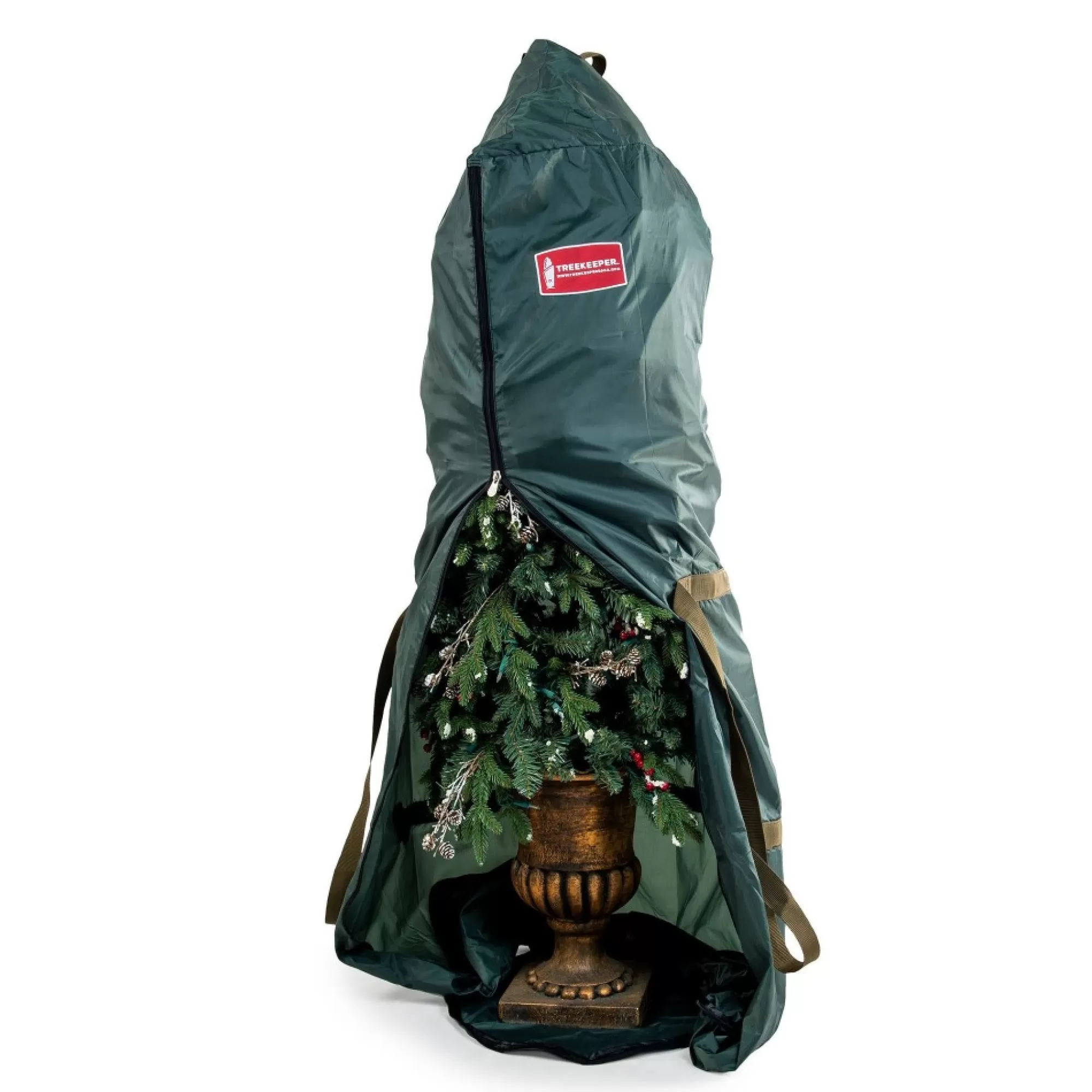 Online 65" Green Foyer Christmas Tree Storage Bag Tree Storage