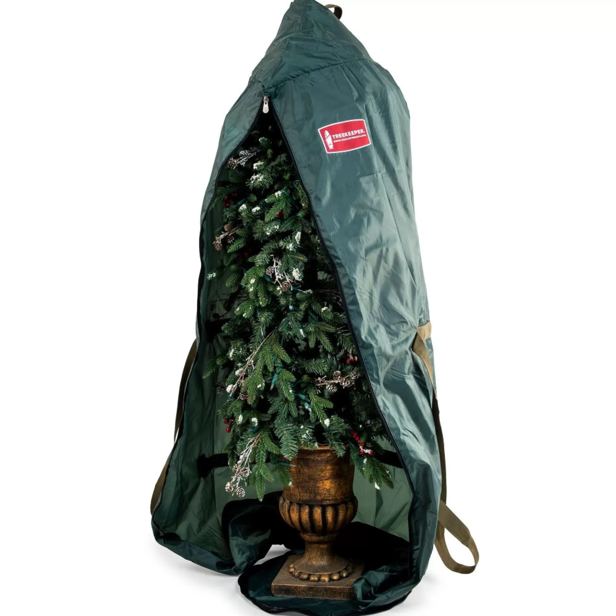 Online 65" Green Foyer Christmas Tree Storage Bag Tree Storage