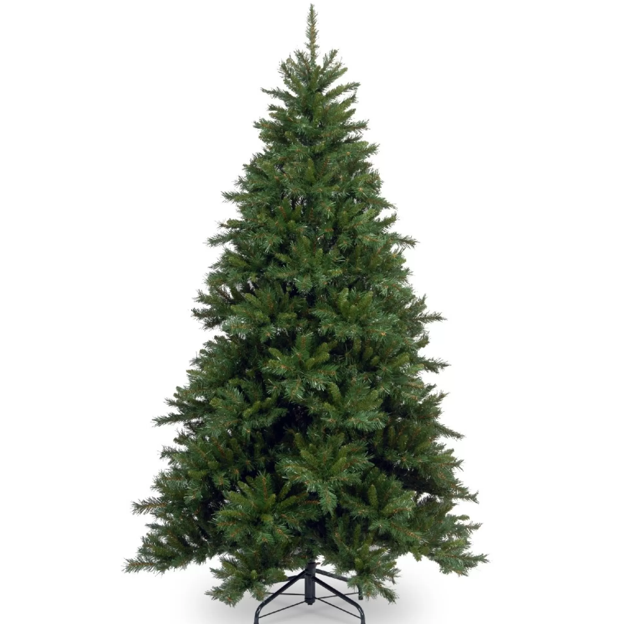 Hot 6.5' Medium Tiffany Fir Artificial Christmas Tree, Unlit Unlit