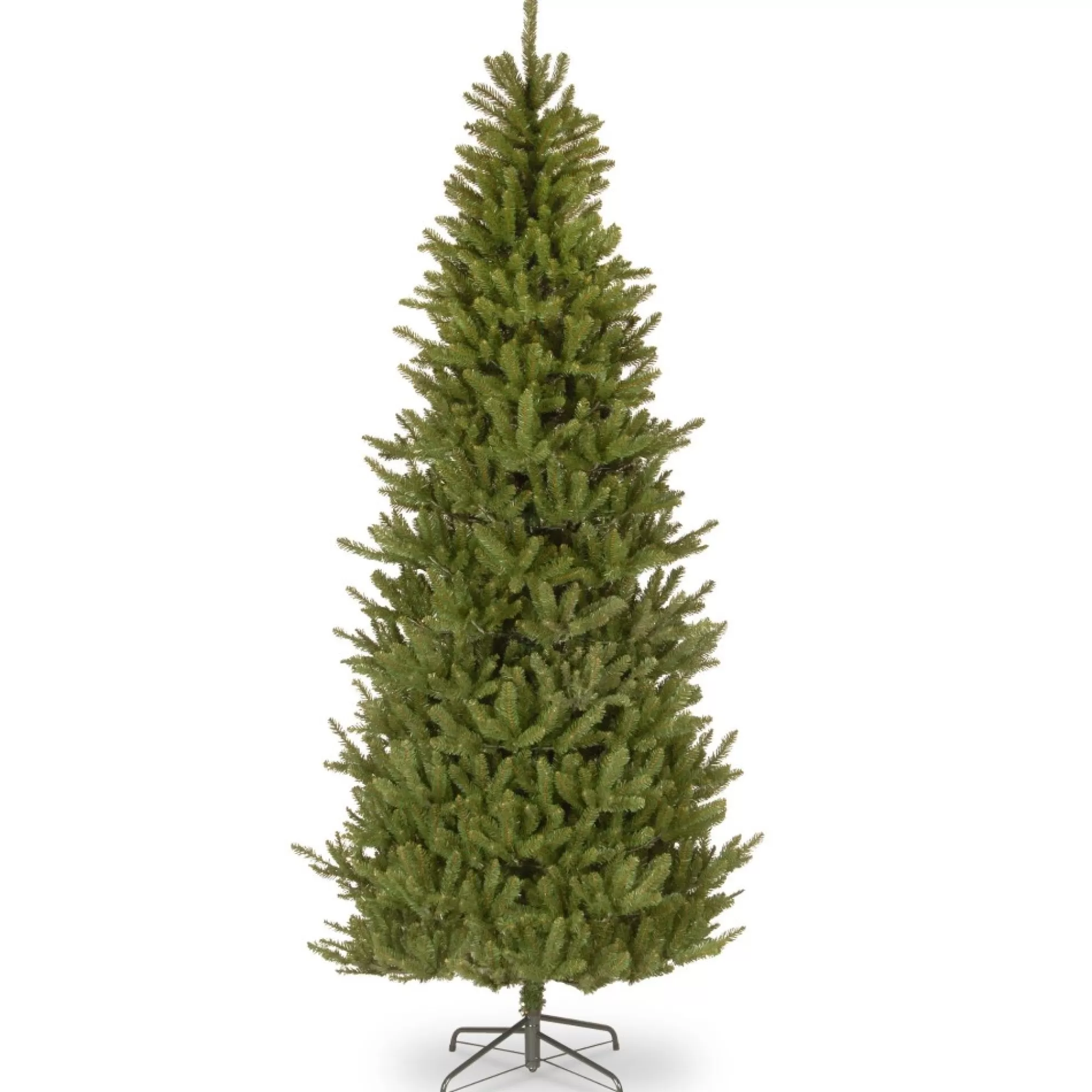 Cheap 6.5' Slim Natural Fraser Fir Artificial Christmas Tree, Unlit Unlit