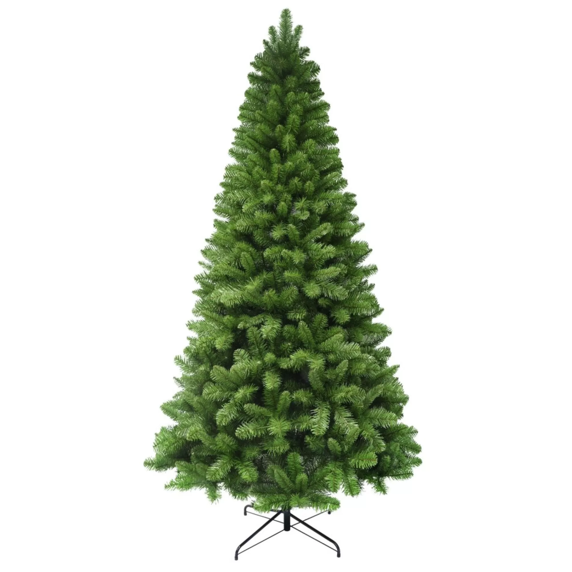 Hot 6.5' Virginia Pine Artificial Christmas Tree, Unlit Unlit