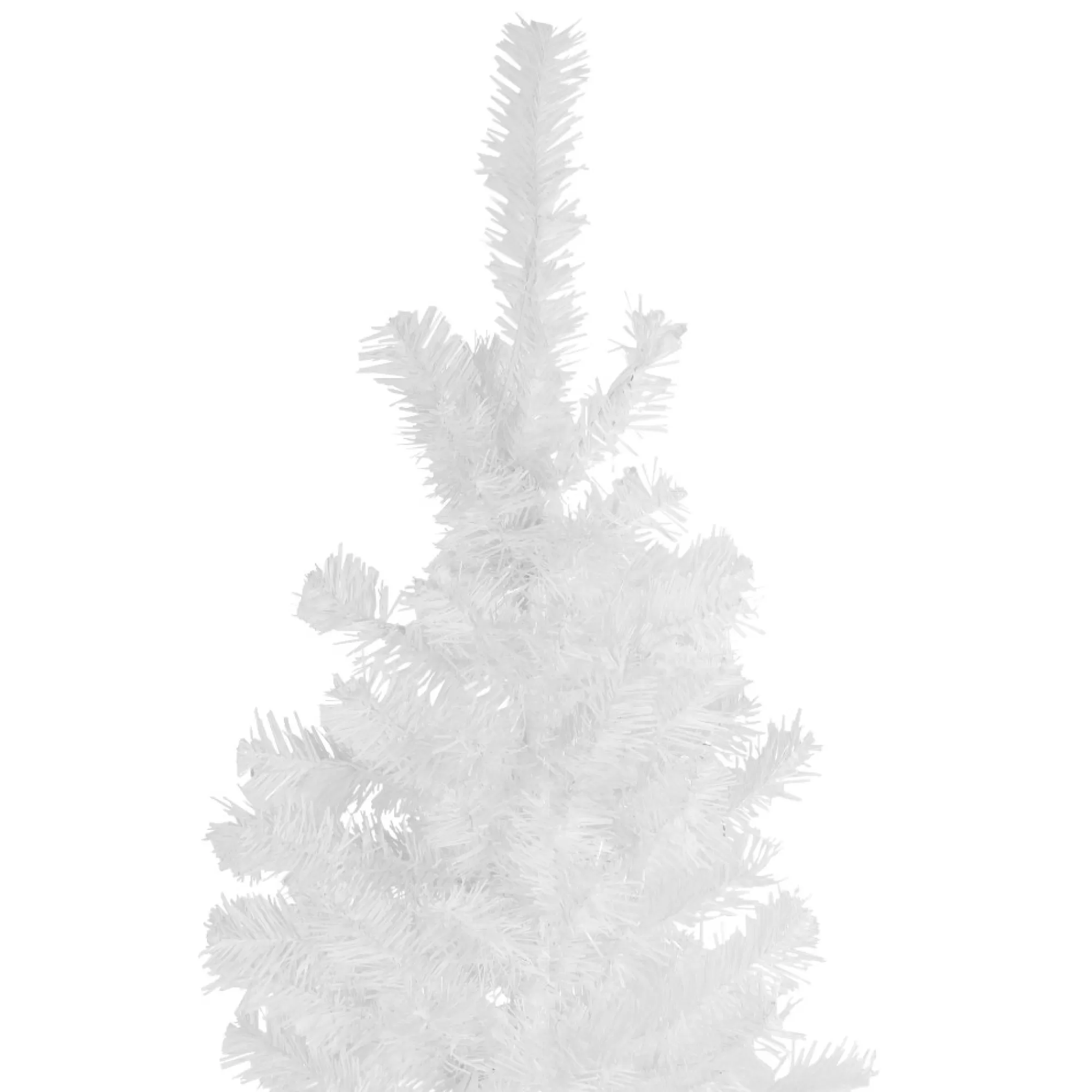 Fashion 6.5' White Winston Pine Slim Artificial Christmas Tree - Unlit Unlit