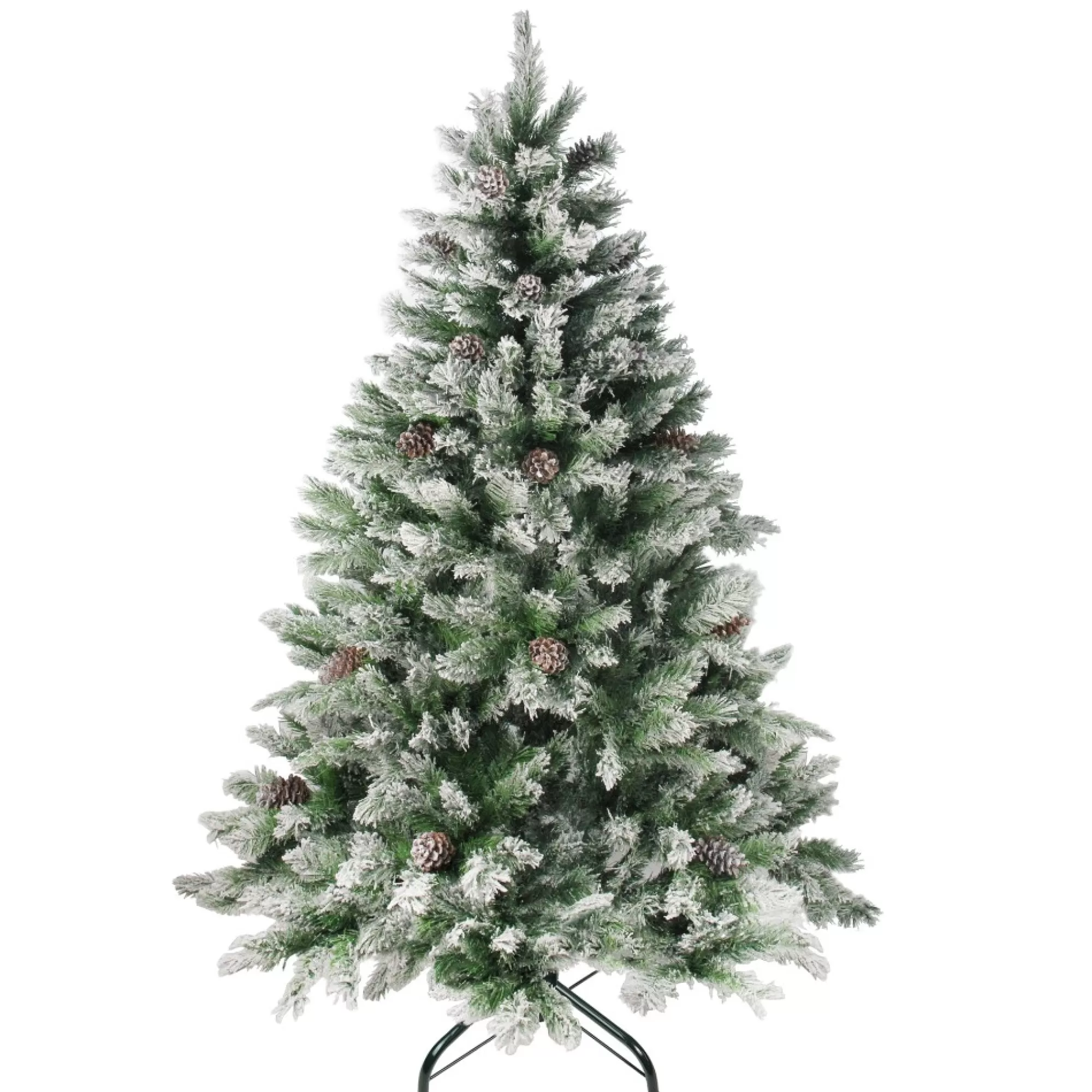 Sale 6' Medium Flocked Angel Pine Artificial Christmas Tree - Unlit Unlit