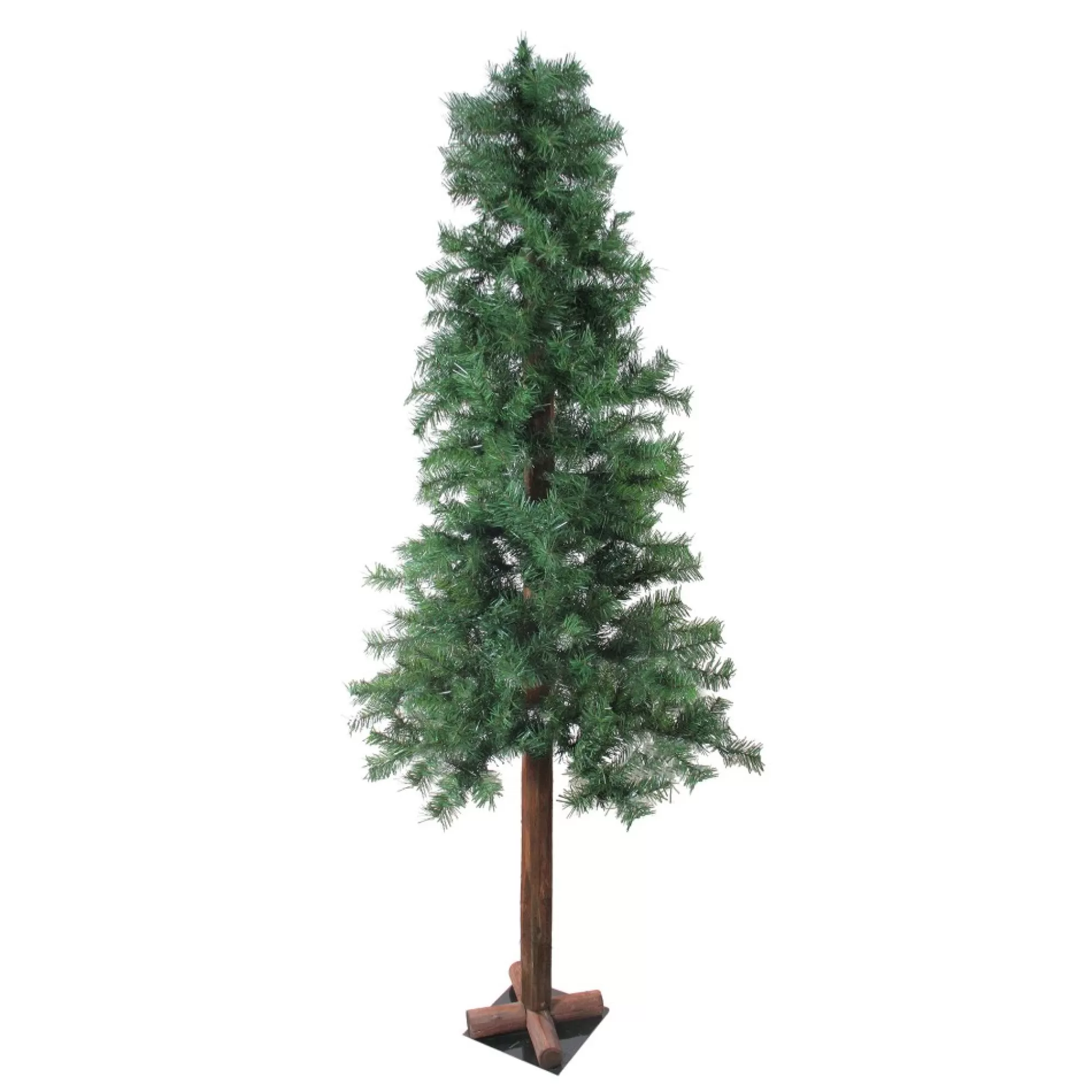 Store 6' Mixed Green Woodland Alpine Artificial Christmas Tree - Unlit Unlit