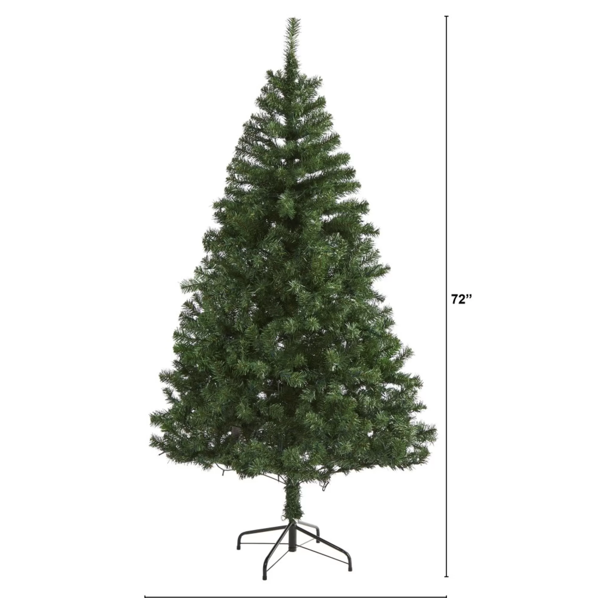 Store 6' Northern Tip Pine Artificial Christmas Tree, Unlit Unlit