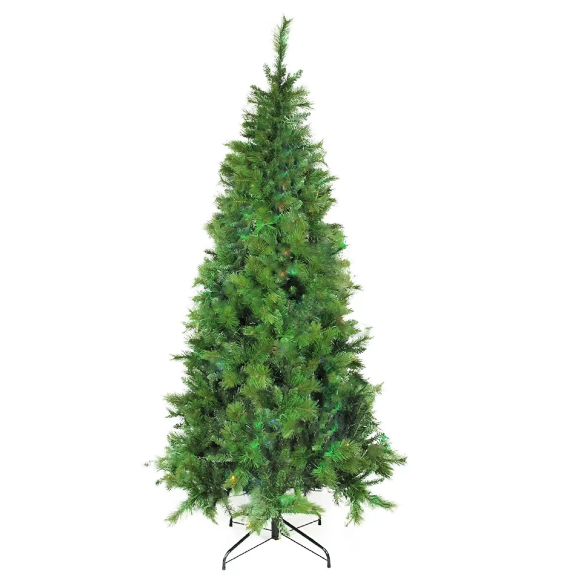 Shop 7.5' Medium Traditional Mixed Pine Artificial Christmas Tree - Unlit Unlit