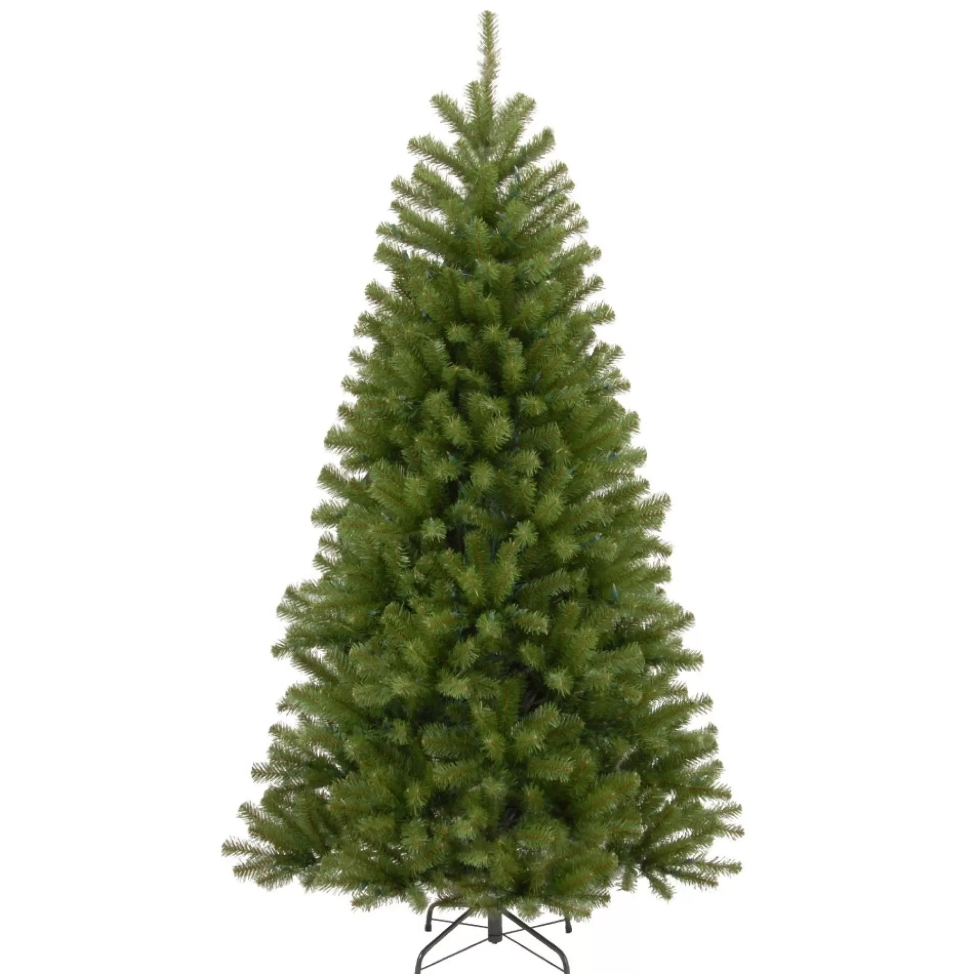 Shop 7.5' North Valley Spruce Artificial Christmas Tree, Unlit Unlit