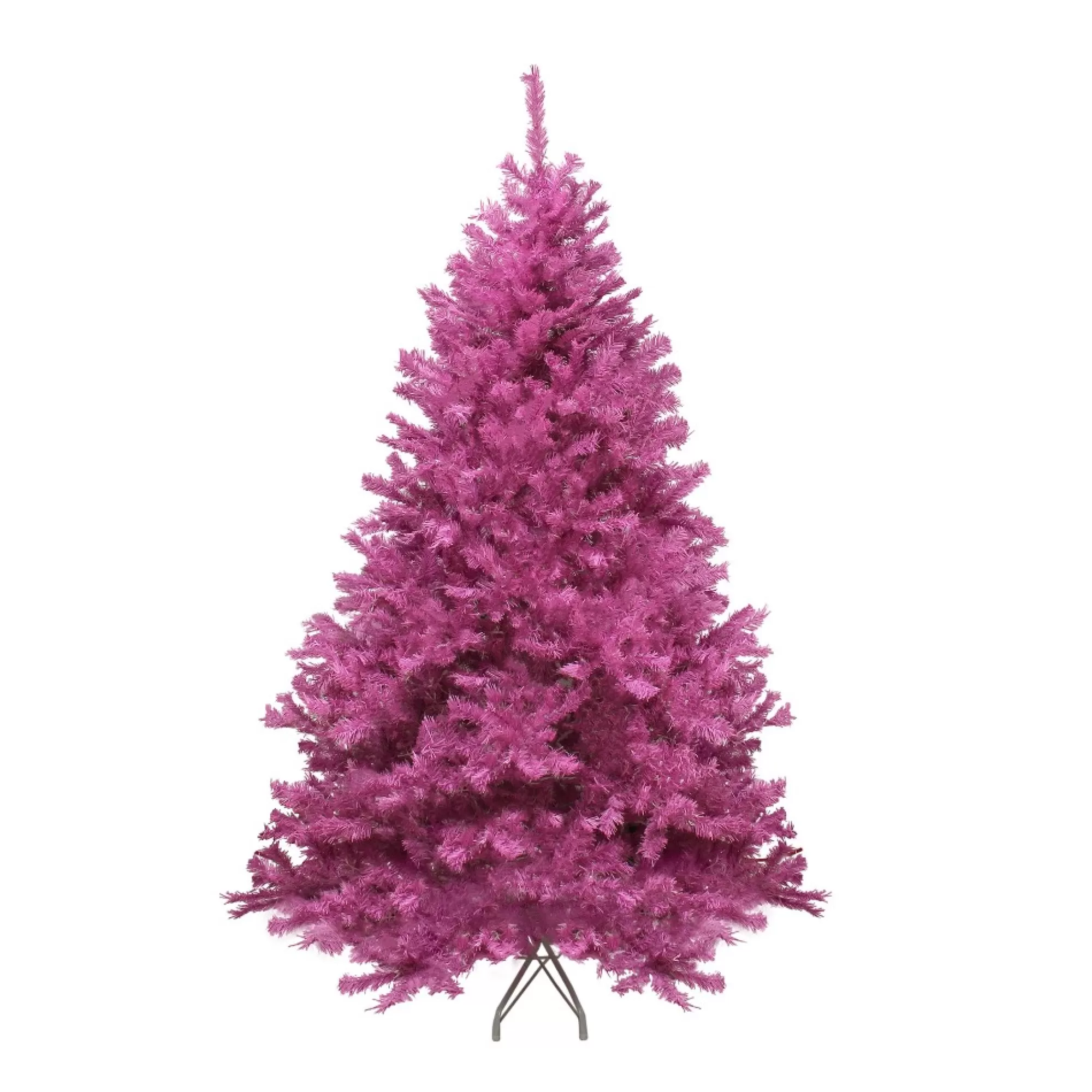 Shop 7.5' Pink Full Cedar Pine Artificial Christmas Tree - Unlit Unlit