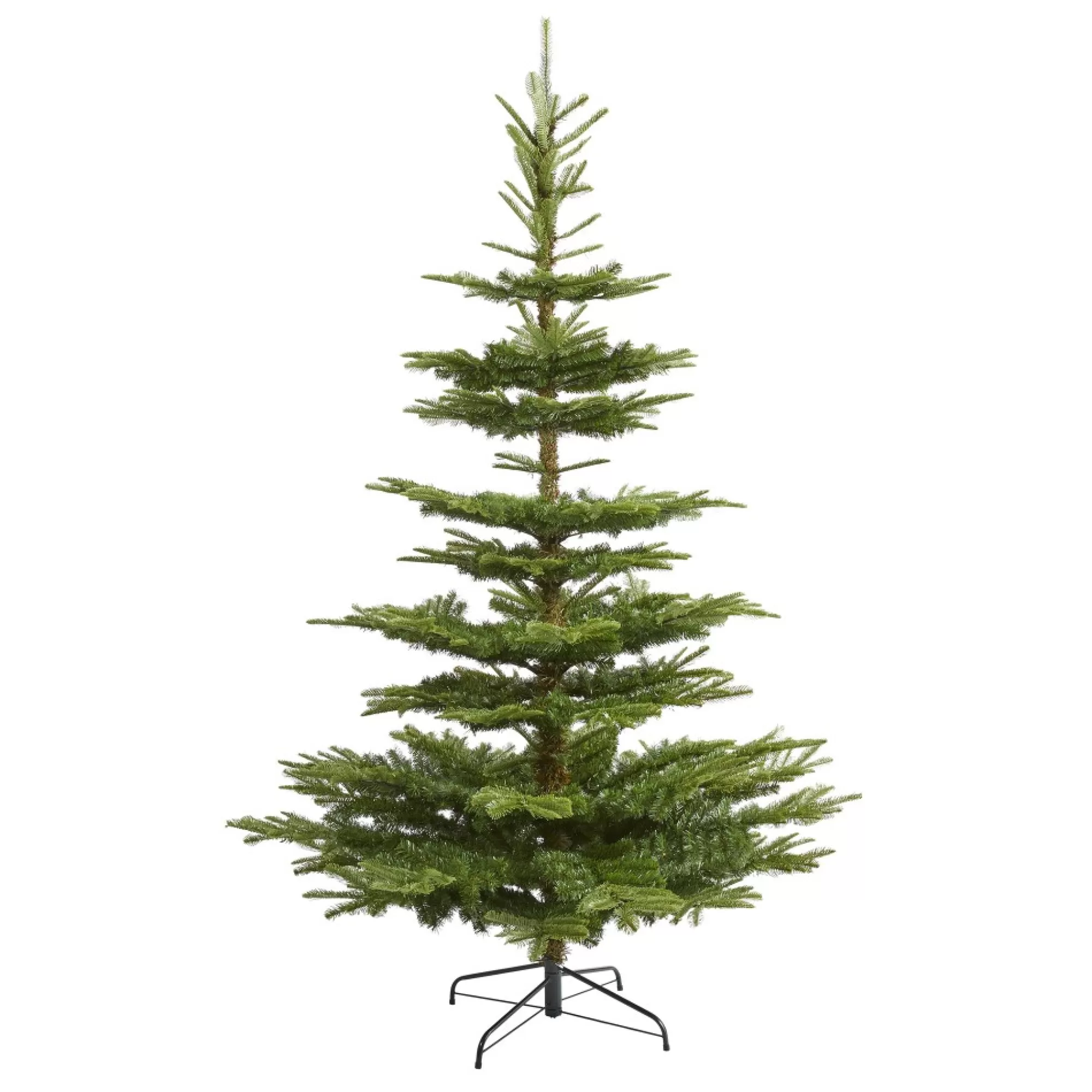 New 7.5' Washington Spruce Artificial Christmas Tree, Unlit Unlit