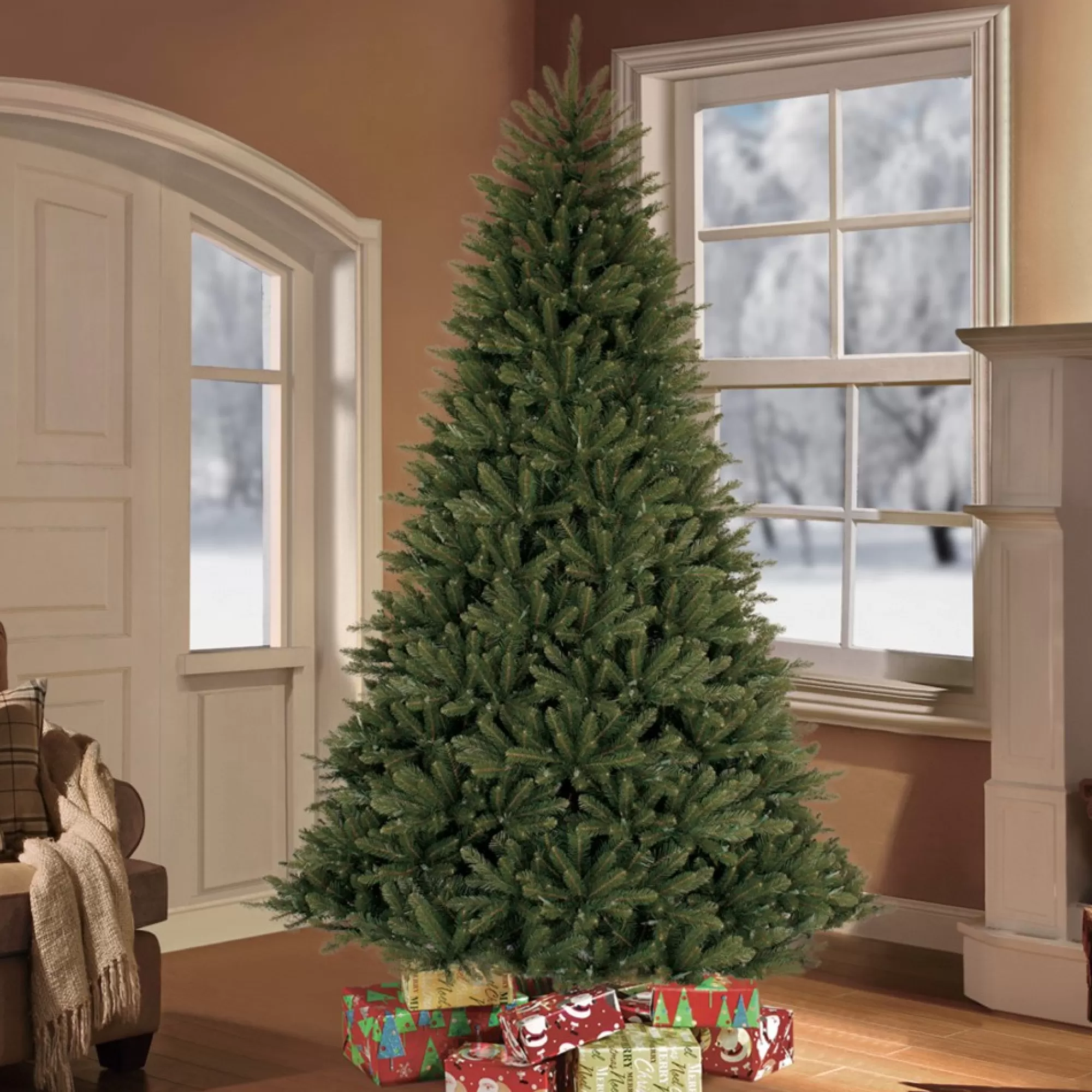 Sale 7' Medium Fraser Fir Artificial Christmas Tree – Unlit Unlit