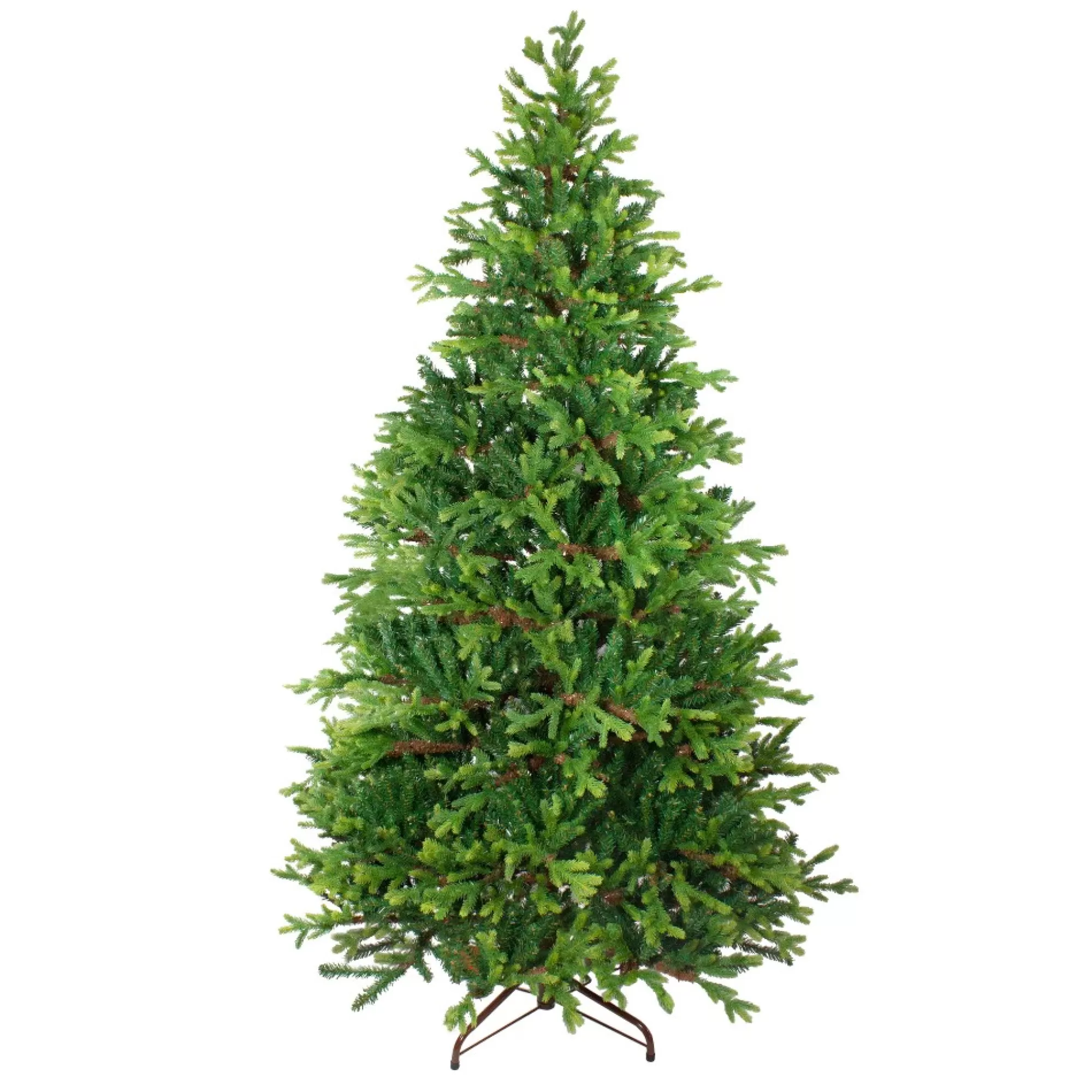 Online 7' Two Tone Mixed Pine Artificial Christmas Tree - Unlit Unlit