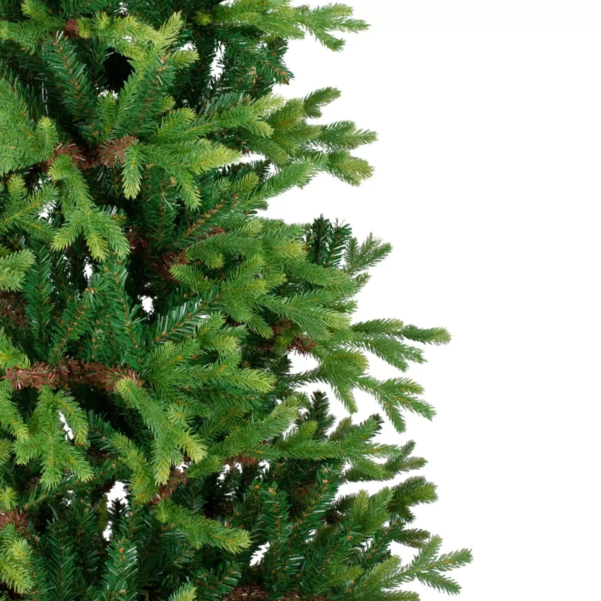 Online 7' Two Tone Mixed Pine Artificial Christmas Tree - Unlit Unlit