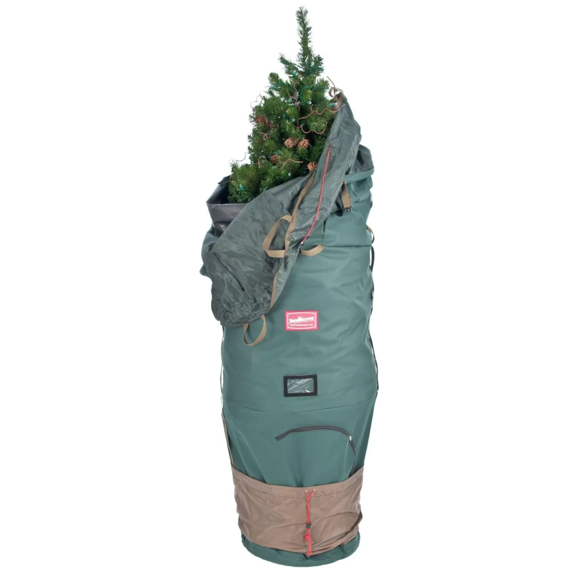 Store 89" Green Upright Christmas Tree Medium Storage Bag Tree Storage