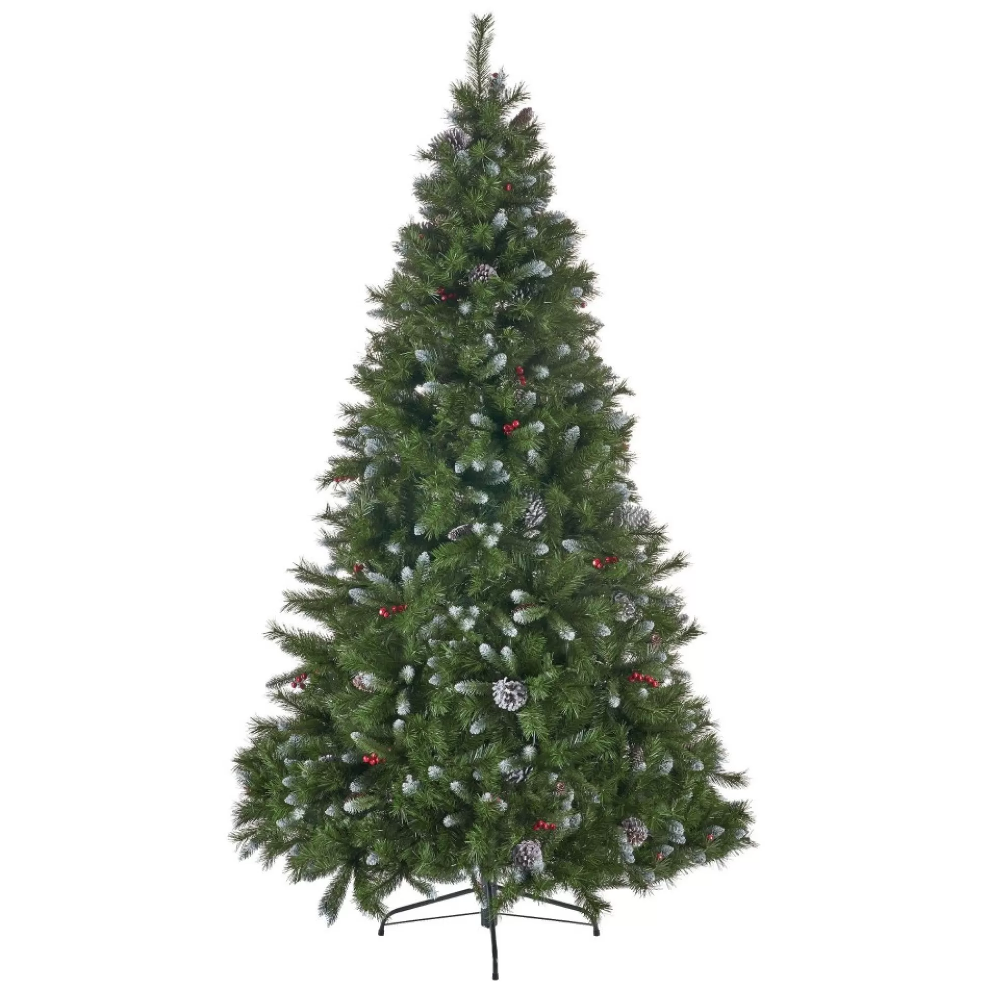 Cheap 9' Medium Mixed Spruce Artificial Christmas Tree - Unlit Unlit