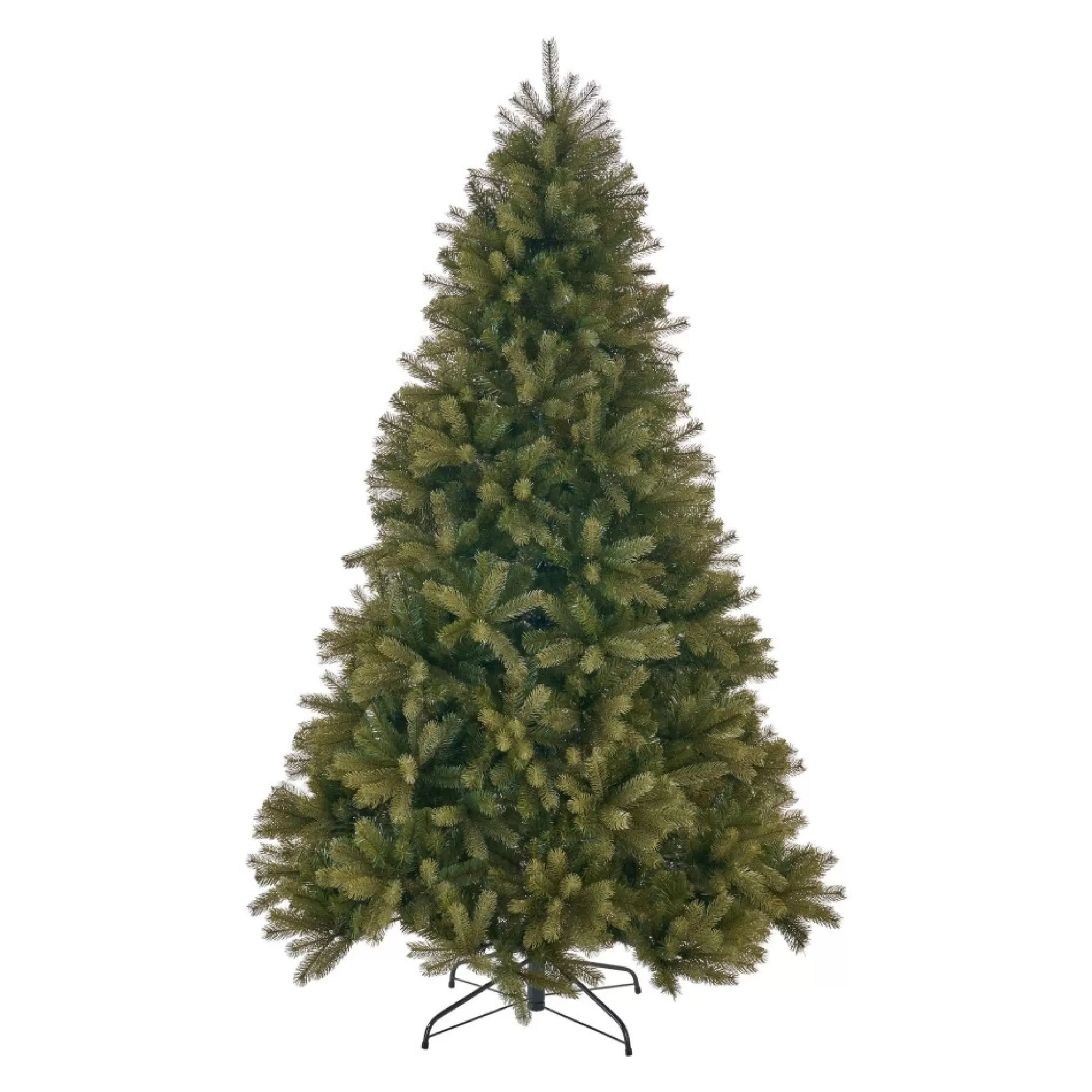 Best 9' Medium Mixed Spruce Hinged Artificial Christmas Tree - Unlit Unlit