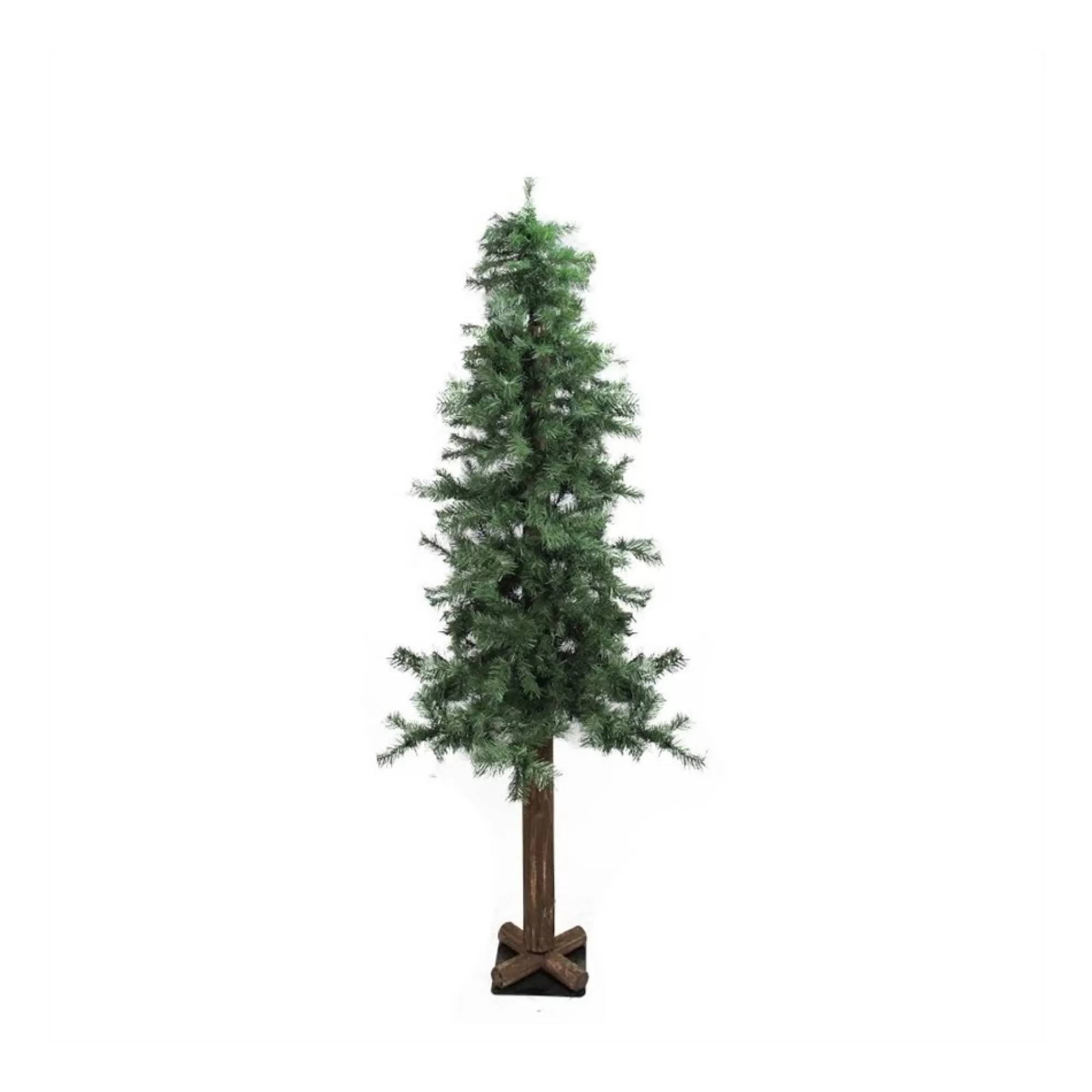 Best 9' Slim Traditional Woodland Alpine Artificial Christmas Tree - Unlit Unlit