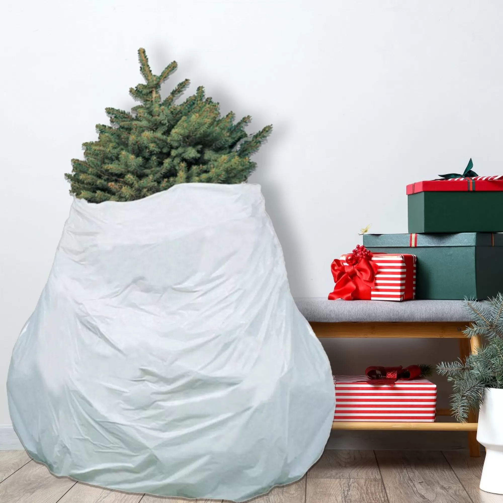 Clearance Christmas Tree Removal Bag - Fits Up To 7.5' Tree Tree Storage