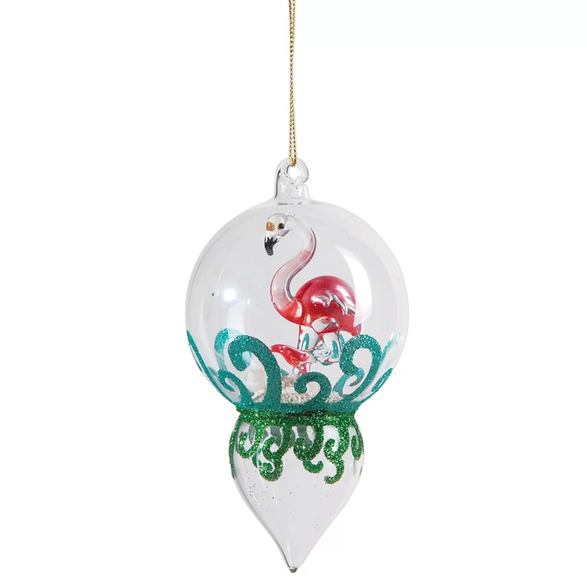 Store Flamingo Finial Christmas Xmas Ornament Finials