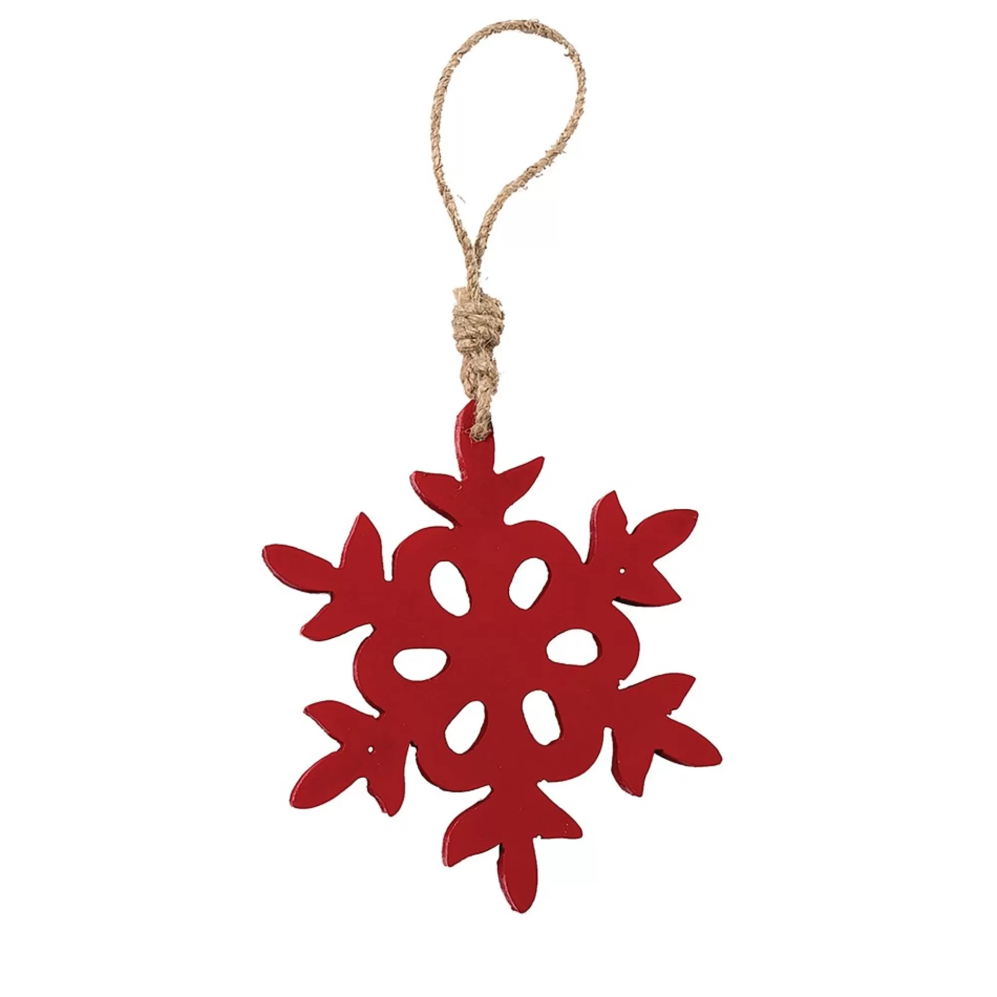 Hot Small Red Carved Snowflake Christmas Xmas Ornament Snowflake